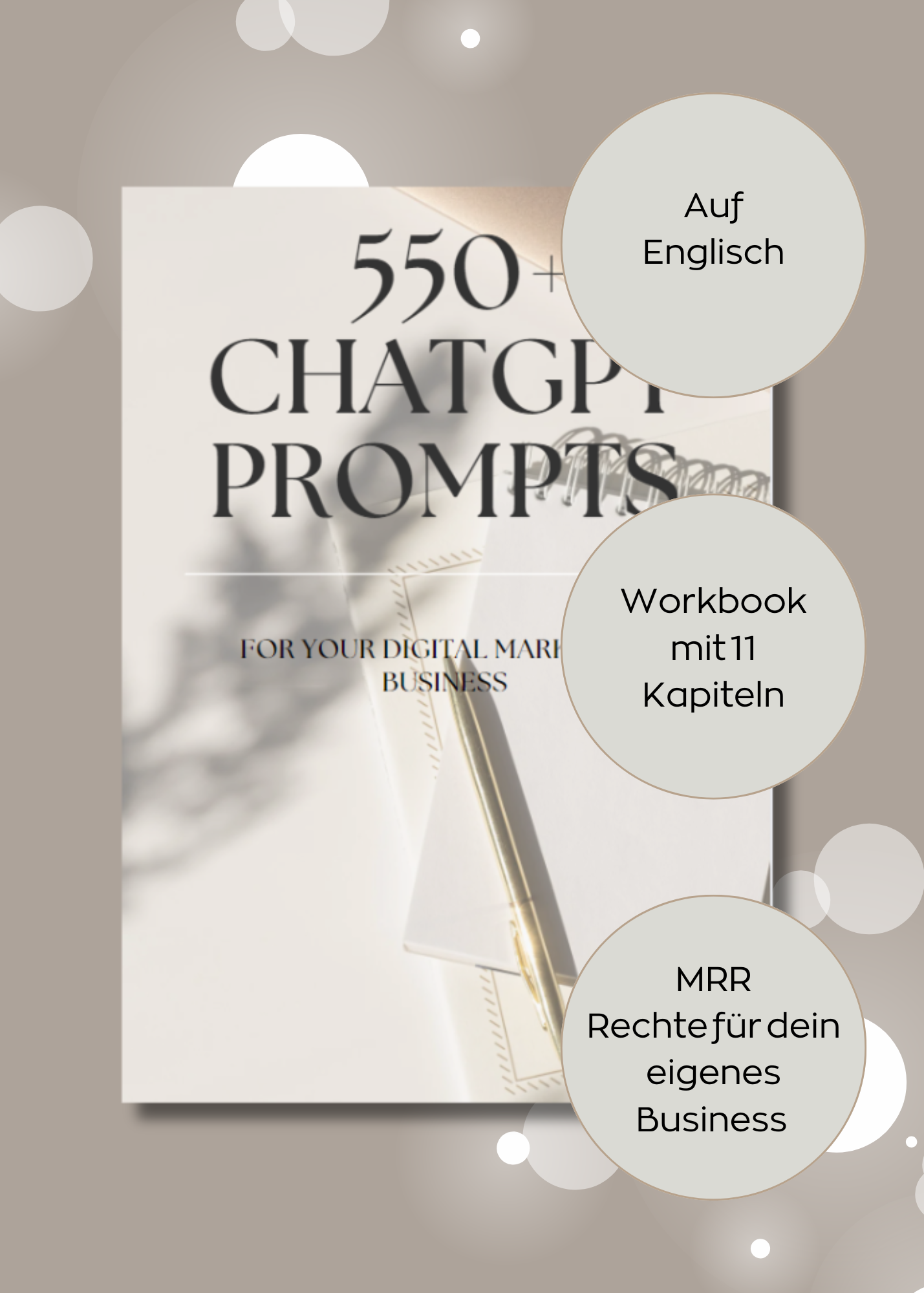 550+ ChatGPT PROMPTS - MRR E-Book