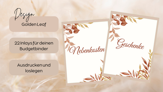 Digitale Inlay Sheets zum ausdrucken